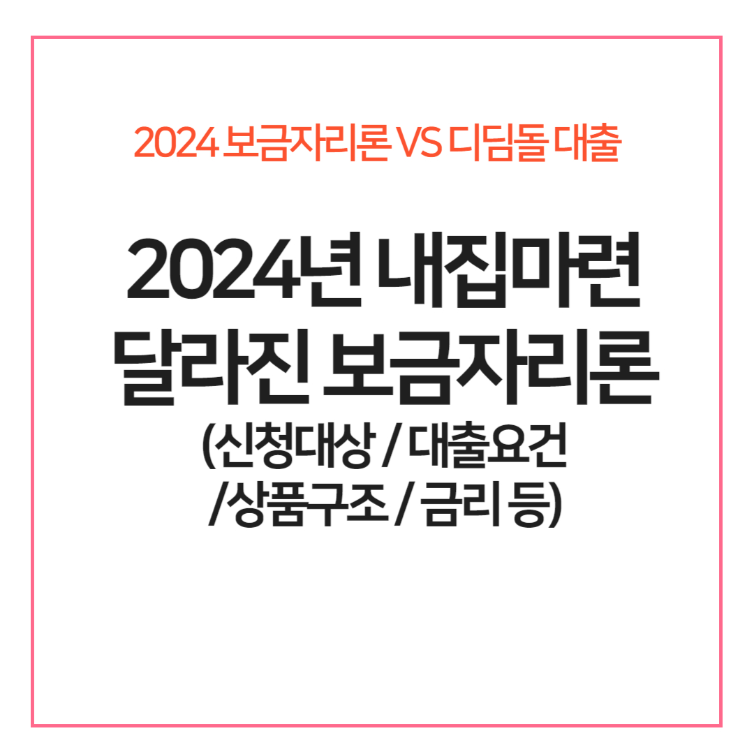 2024 보금자리론