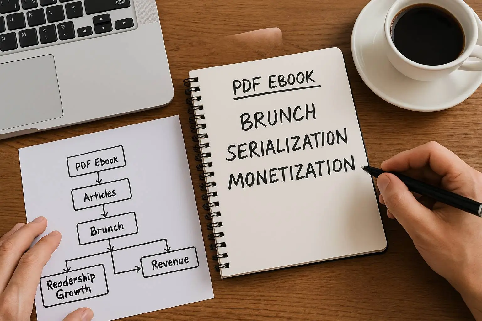 PDF 전자책을 브런치로 연재하는 수익화 노하우