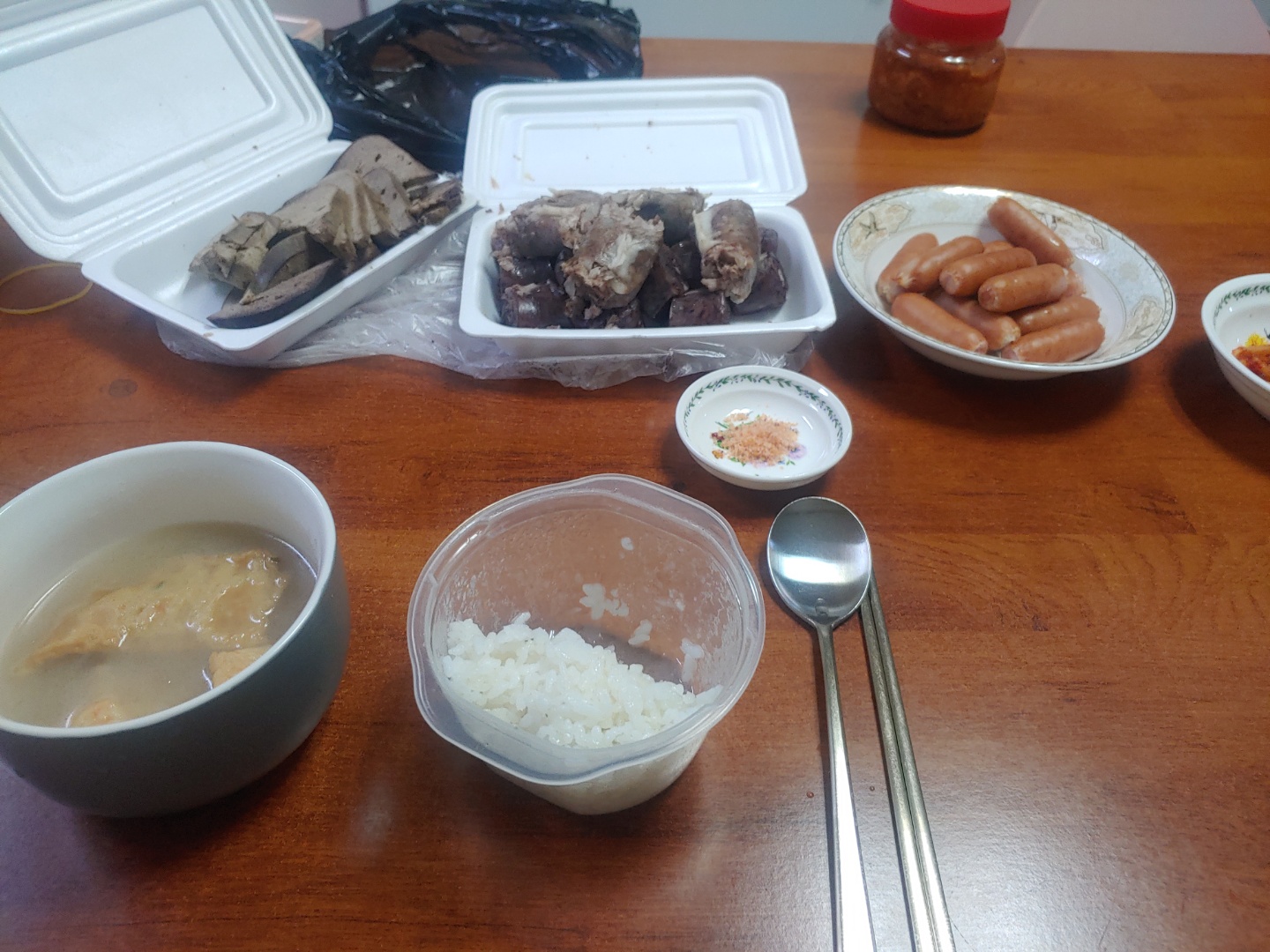  9/20(화) 간헐적 단식 식단 (순대, 어묵탕)