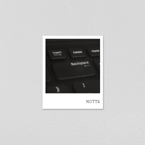  모트 (Motte) Backspace (Feat. Marvin) 듣기/가사/앨범/유튜브/뮤비/반복재생/작곡작사