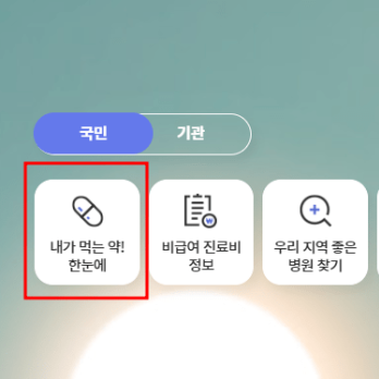 내가먹는약-조회