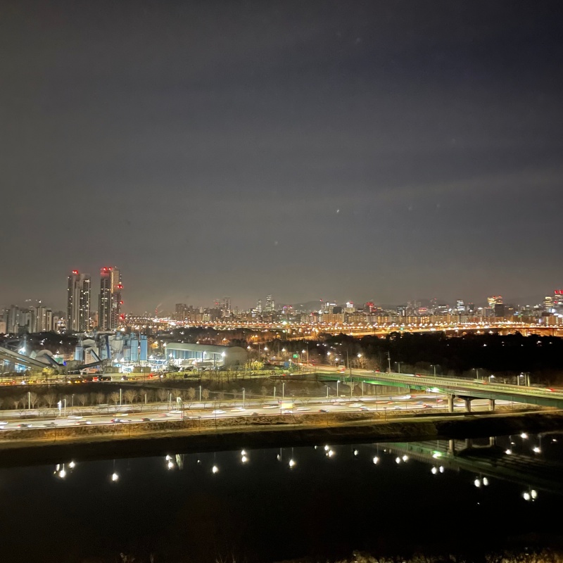 2022.01.03 서울 새벽 풍경