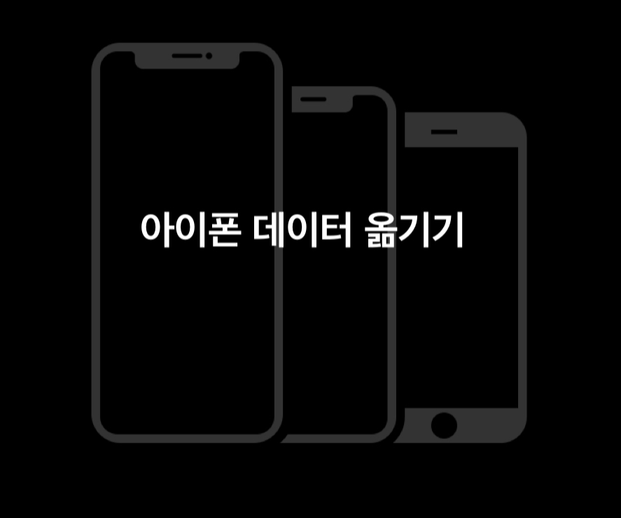  아이폰 데이터 옮기는 방법