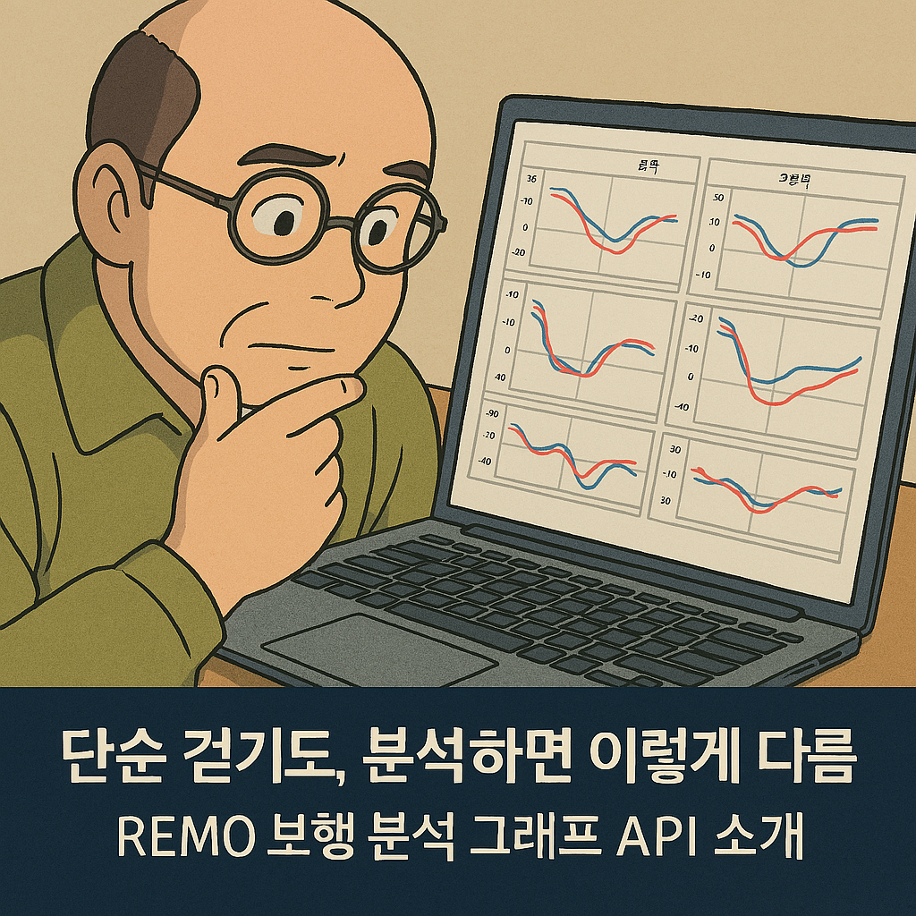 단순 걷기도, 분석하면 이렇게 다릅니다