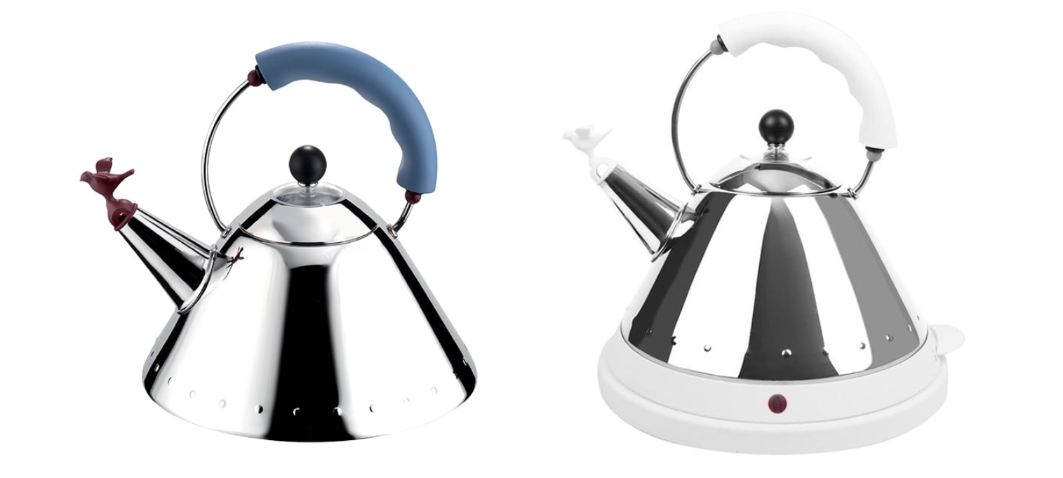 마이클 그레이브스 주전자 Alessi Whistling Bird Teakettle