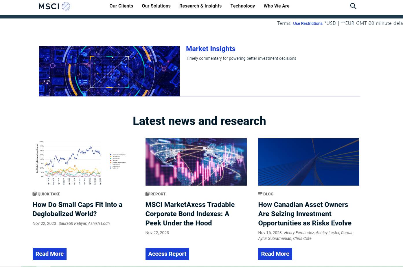 MSCI 리밸런싱