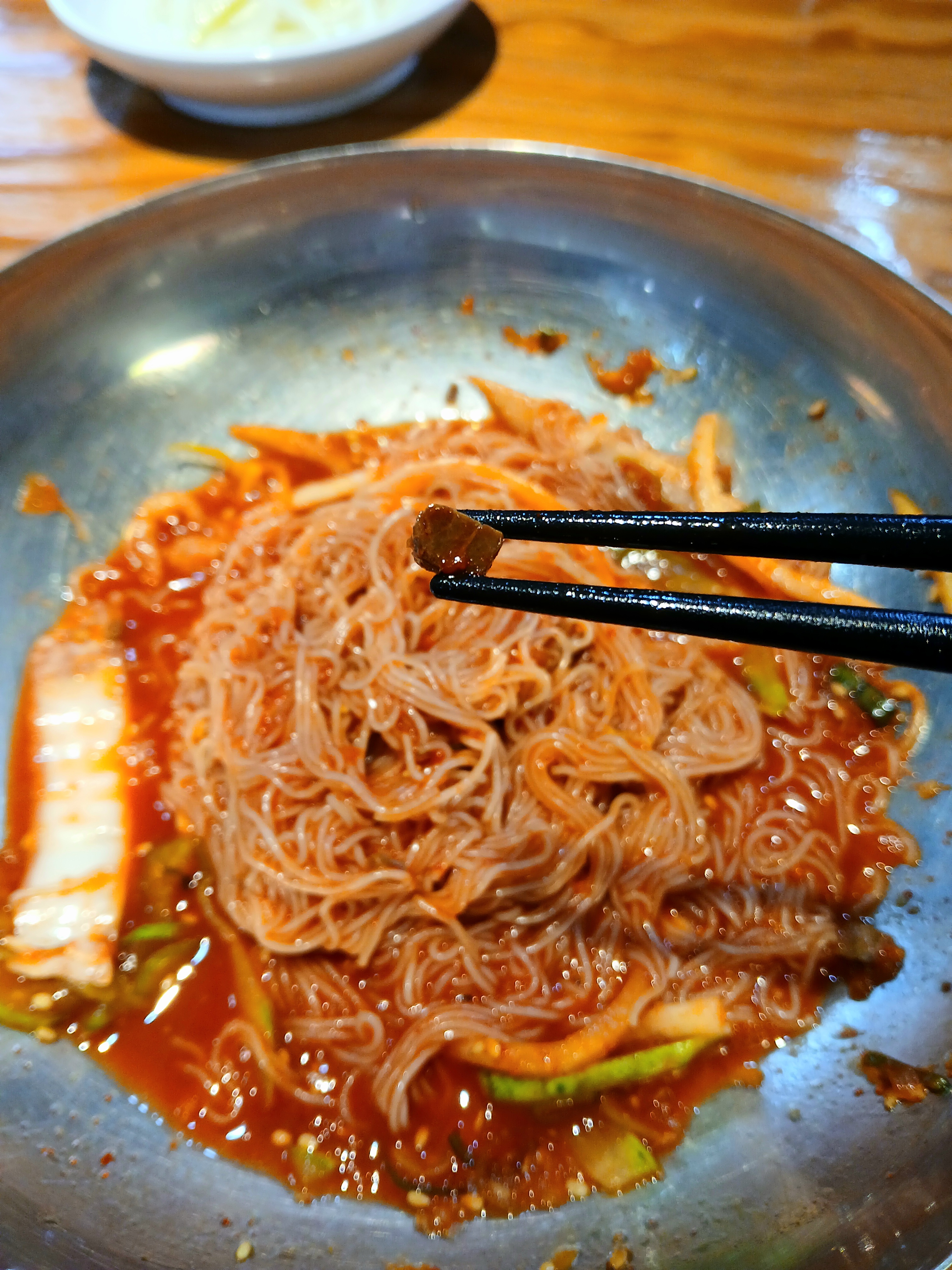 냉면장수 이미지