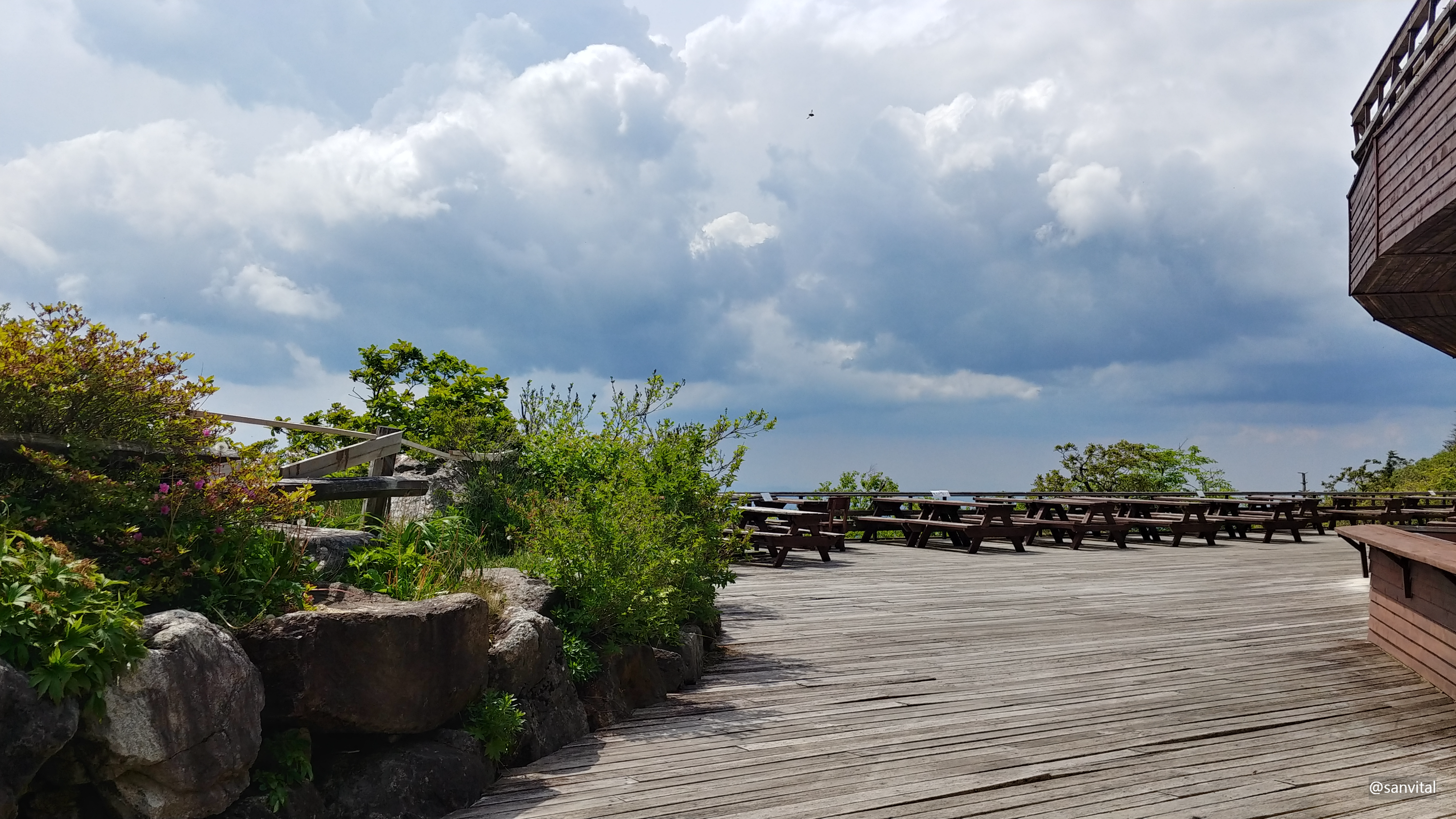 덕유산설천봉 전망대