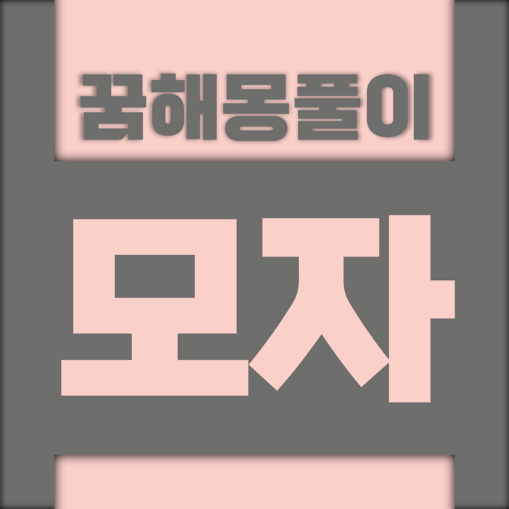 [꿈해몽풀이] 모자 꿈해몽 모음