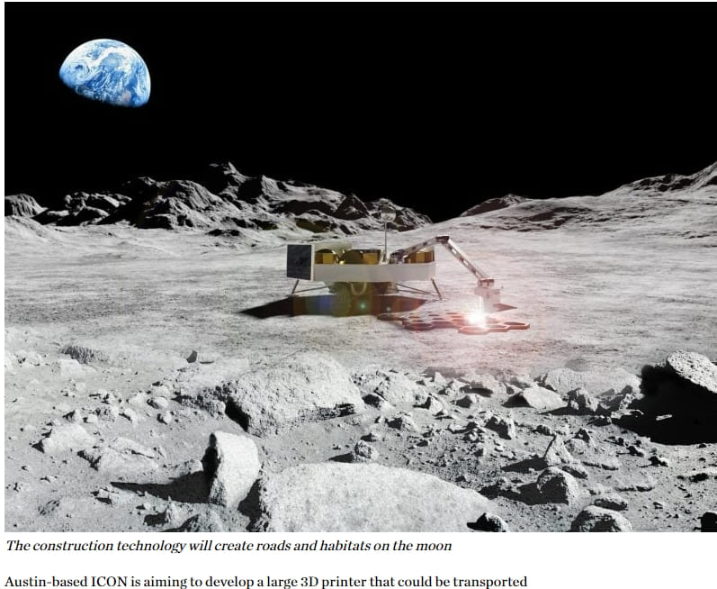 NASA&#44; 달 3D 프린팅 건설 기술 개발에 투자 VIDEO: 3D Printing on the Moon and Beyond for NASA