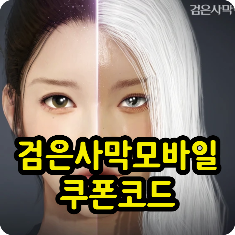  검은사막 모바일 쿠폰 코드 모음, 사용방법
