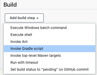 젠킨스 gradle 설정