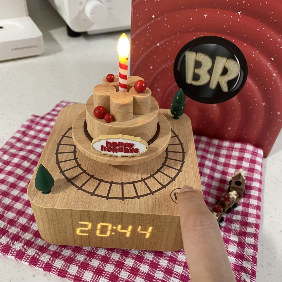 구입 후기, 불량? 베스킨라빈스 오르골시계 4