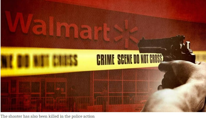 미 버지니아 월마트 총기 난사로 10명의 사망자 발생 VIDEO: Many feared dead in shooting at Virginia Walmart store