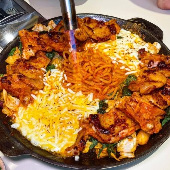 치즈닭갈비 삼겹닭갈비