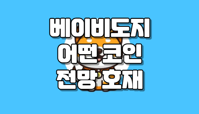 베이비도지 코인 핫한데, 언제까지 핫할 예정일까? 시세 전망 알아보자