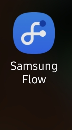 삼성 FLOW 앱 다운 완료!