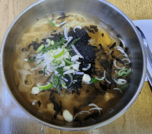 생방송 투데이 손칼국수 4&amp;#44;500원