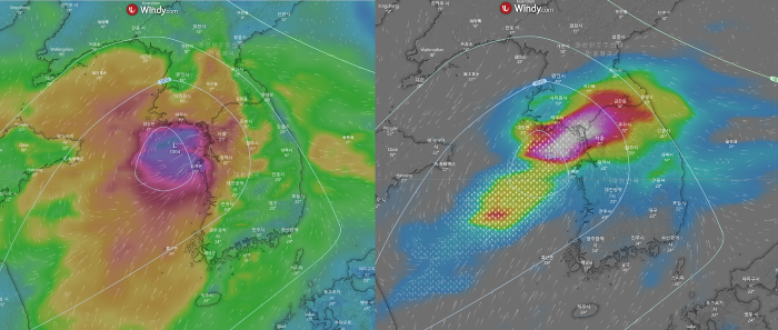 2021년-9월1일-새벽3시-ECMWF-돌풍-비구름-예측모델