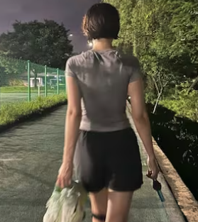 윤세아의 태권도 모습