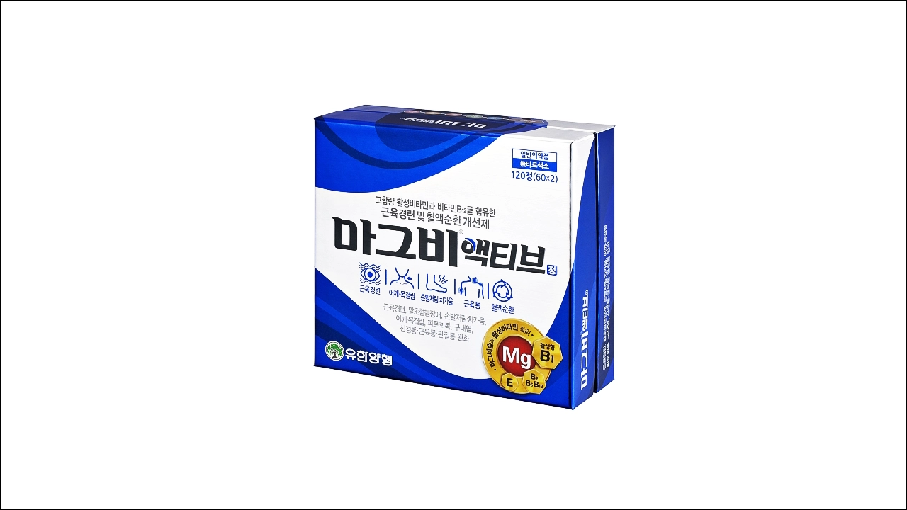 마그비액티브 정 가격 효능 효과 부작용 비타민 영양제 마그네슘 영양제