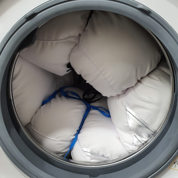 베개솜 세탁기 세탁 방법