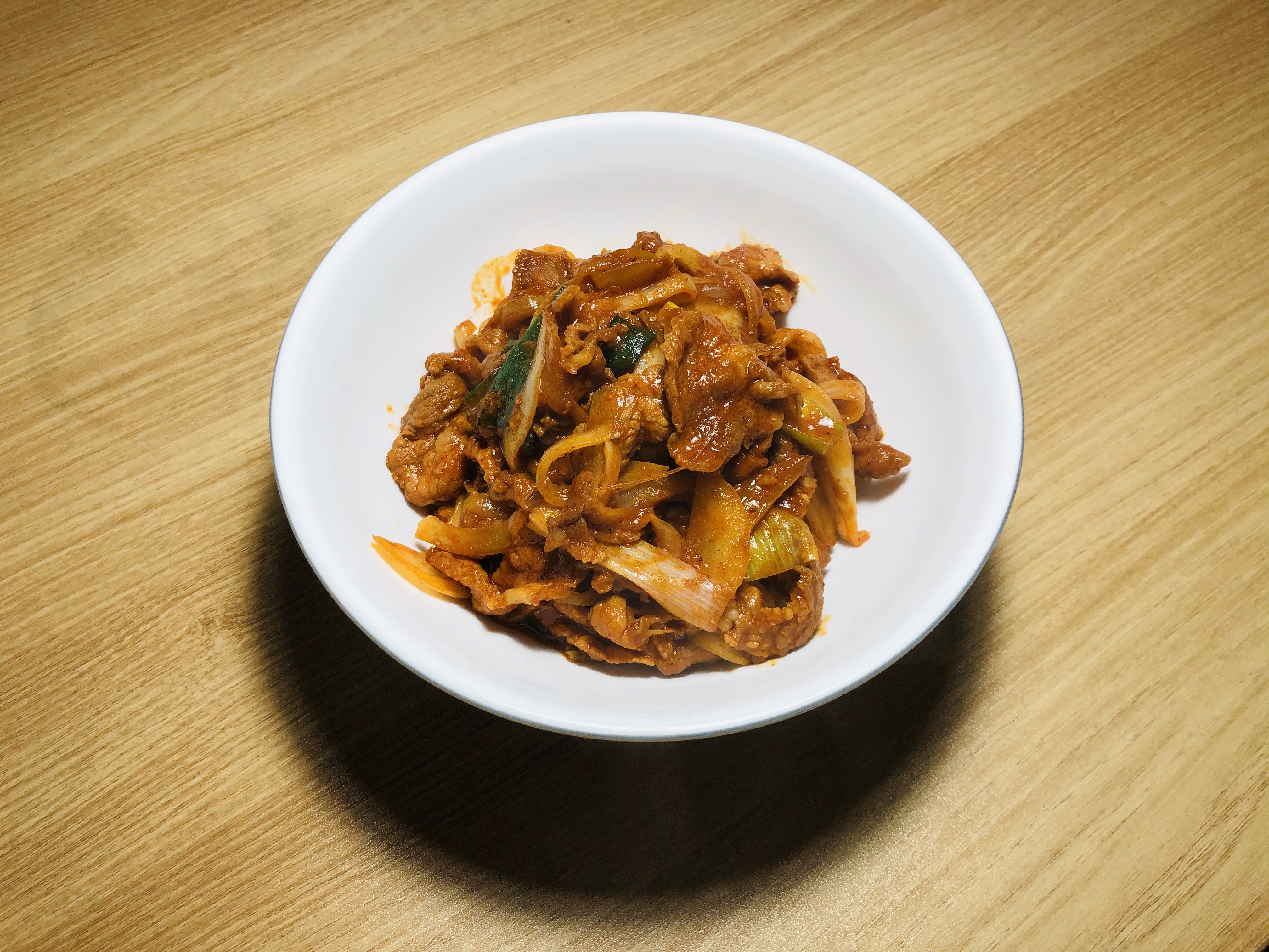 고추장불고기(제육볶음), 매운 양념에 매운 맛 한번 더