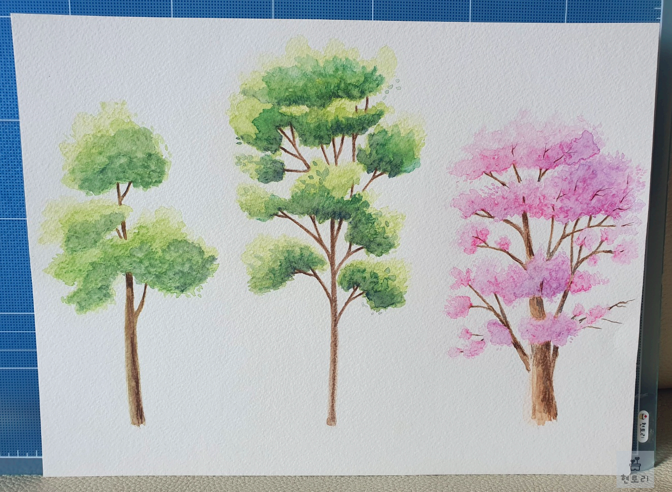 대추나무&#44; 복사꽃나무