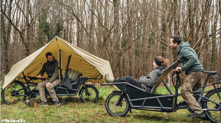 화물용 자전거에서 스페이스 캠핑카로 The Space Camper Bike Aims To Be The Ultimate Camper E-Bike