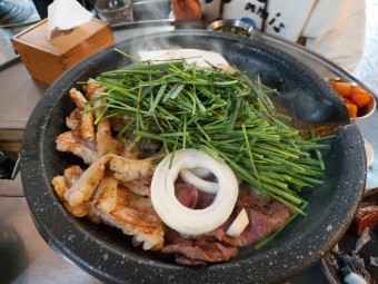 한우곱창 구이 전골