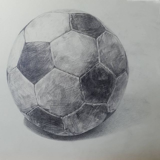  2021.03.24. soccer ball drawing