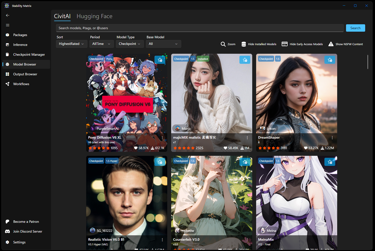 Model Browser