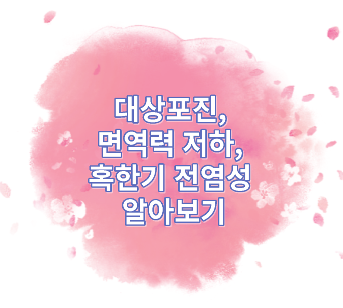  대상포진, 면역력 저하, 혹한기 전염성 알아보기