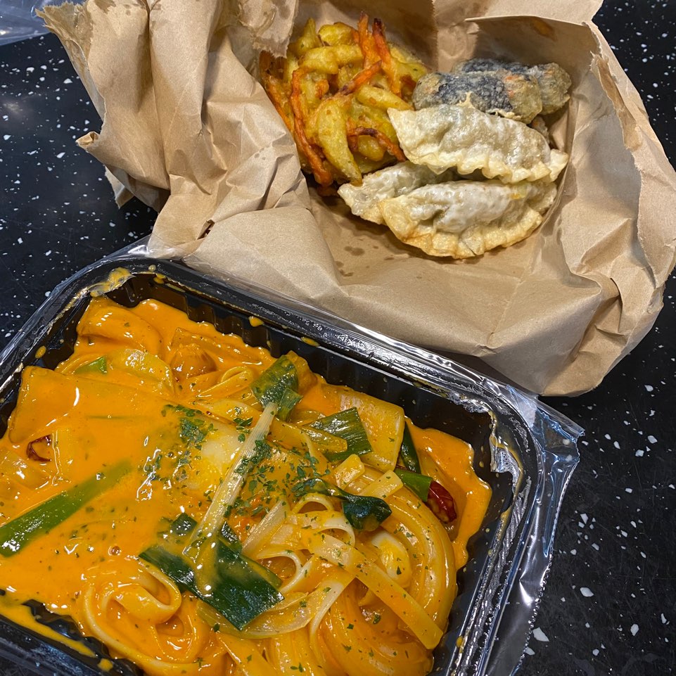  (복정동 떡볶이) 로제 분모자 떡볶이 / 분모자 러버들 모여랏!