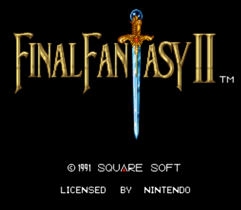  파이널 판타지 II Final Fantasy II USA (슈퍼 패미컴 - Super NES / SFC)