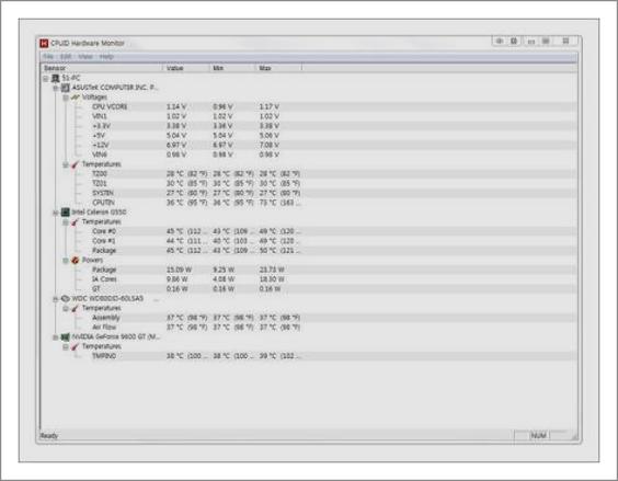 컴퓨터 온도측정