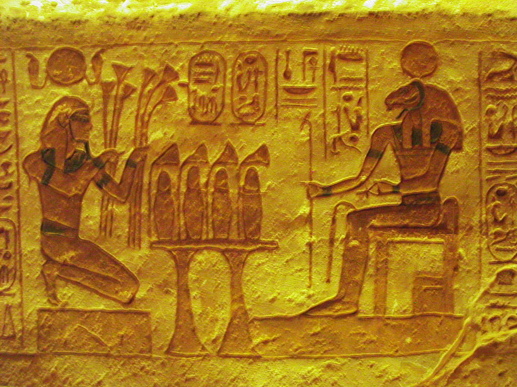 이집트-아부심벨-신전-내부조각
