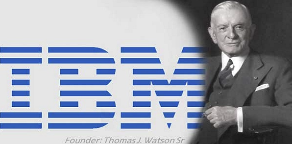  IBM 설립자 성장 과정과 회사 발전 과정 및 회사 비전