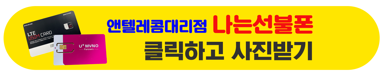 앤텔레콤 유심사진