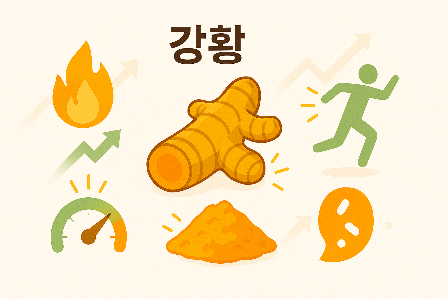 강황(커큐민) 가루의 놀라운 효능