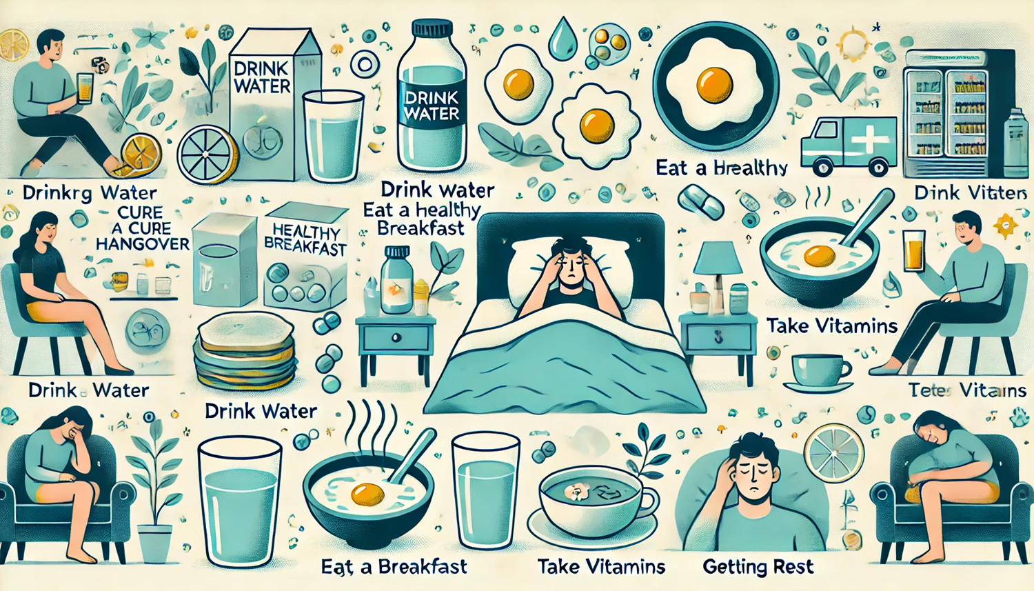 술 마시고 다음 날 숙취 없애는 법