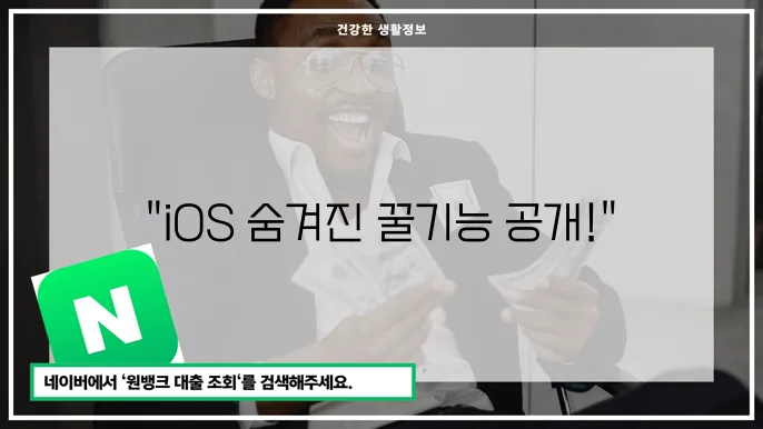 iOS 기능 설명 이미지.