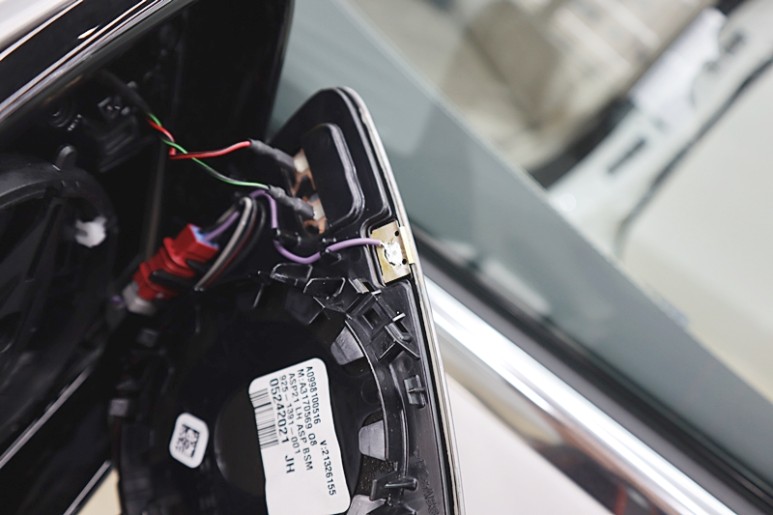 광각 미러 교체 CLS450 옵틱글래스 와이드 1