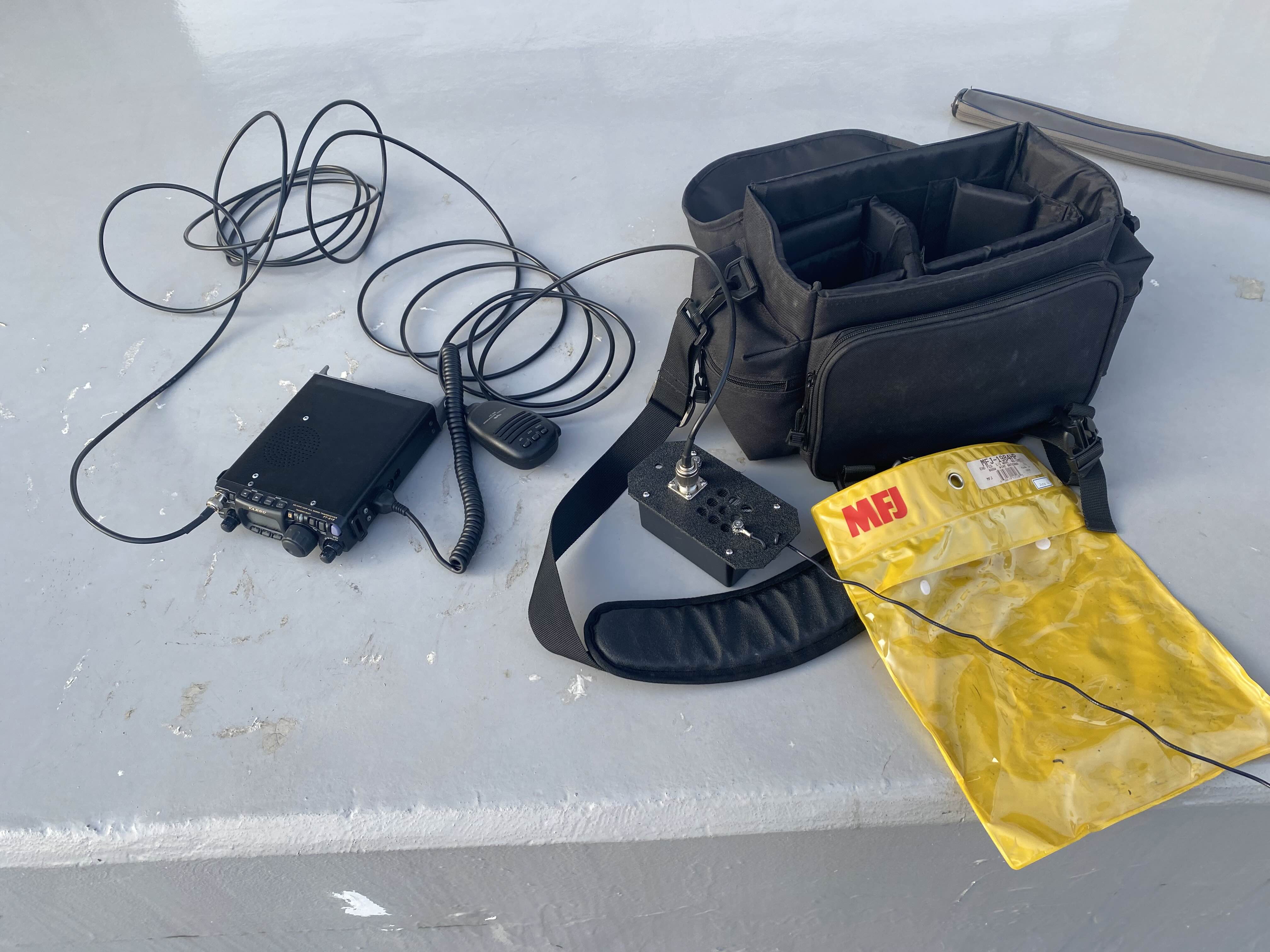  QRP 2.5w 거리 238km 7메가 40m 단파 교신 첫 성공! HF 7MHZ 7메가