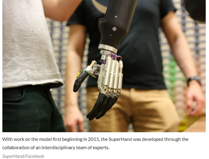 세계 최초 발로만 조종하는 생체 공학 팔 제작 World first: Wrocław scientists create bionic arm… steered by feet