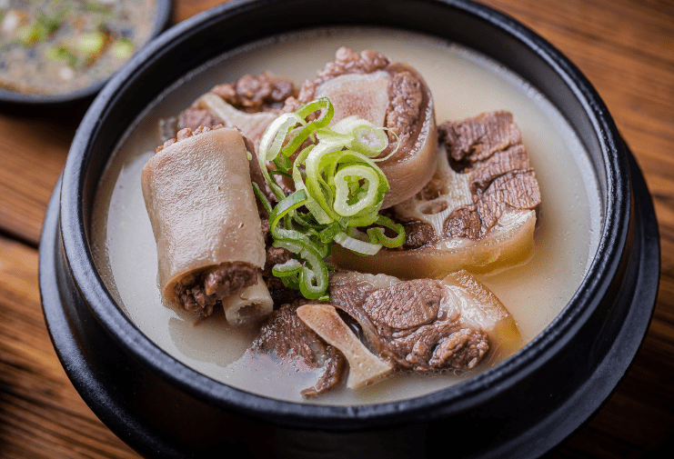 온천장 맛집 &quot;원조꼬리곰집&quot; 음식