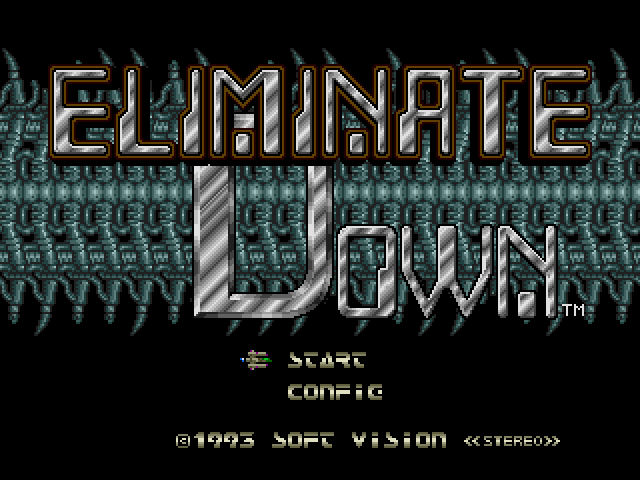  Eliminate Down (메가 드라이브 / MD) 게임 롬파일 다운로드