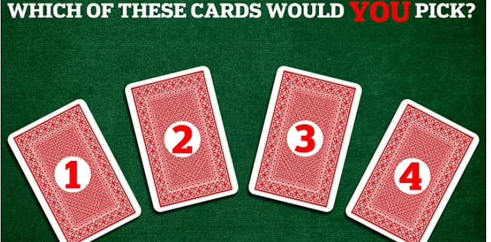 동전이 감춰진 카드의 선택&#44; 2/3가 이것을 고른다 VIDEO: Which of these cards would YOU pick? Magic trick study reveals two-thirds