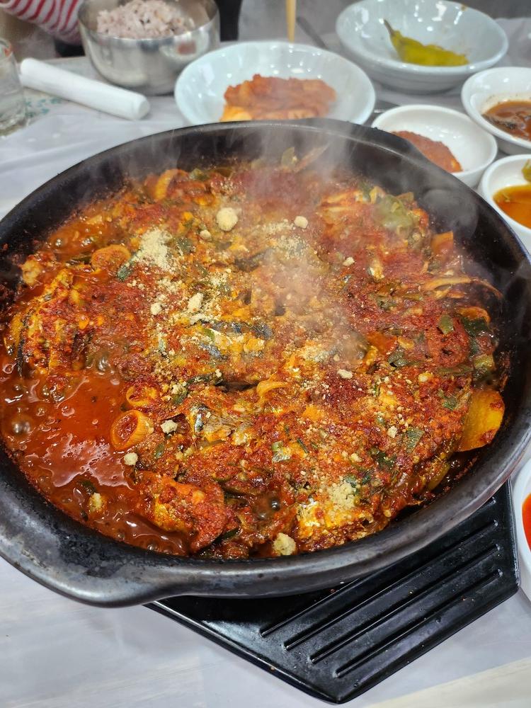 광진활어횟집 멸치조림쌈
