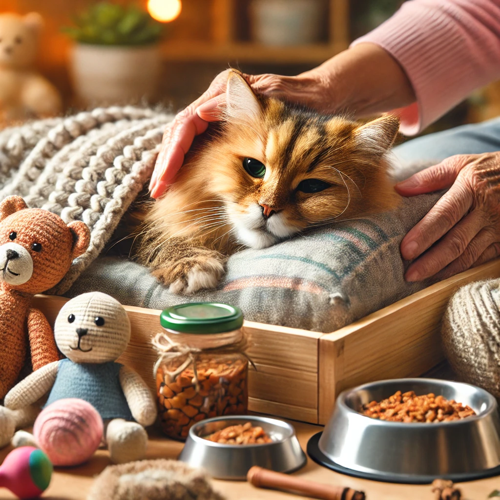 반려묘 키우기 노령 고양이 건강 관리 시 꼭 알아야 할 팁 - 요약